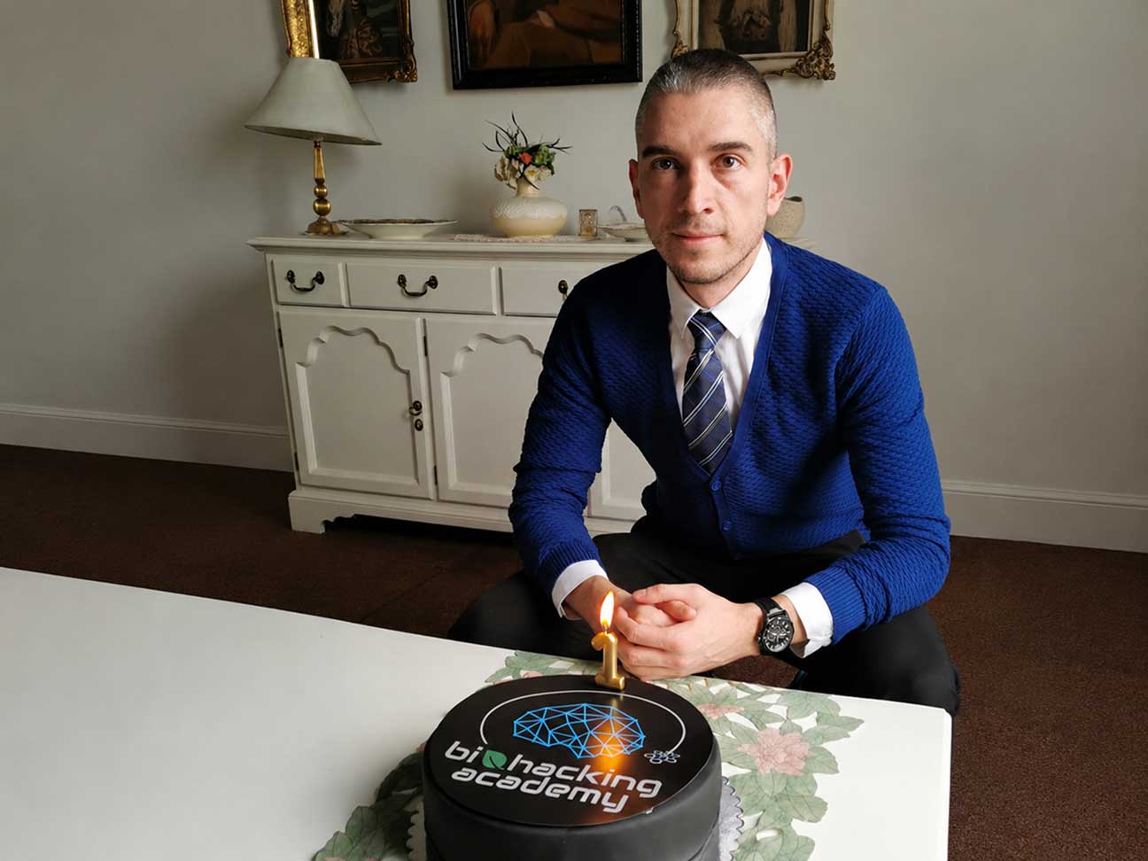 The first birthday of the academy.
